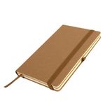 подробно 199525  Бизнес-блокнот TERRI, A5, бежевый, тверд...