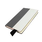 подробно 199542  Бизнес-блокнот UNI, A5, бело-темно-серый...