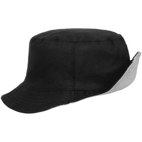 серый/оранжевый, Панама Summer двусторонняя, оранжевая с серым