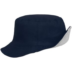 серый/оранжевый, Панама Summer двусторонняя, оранжевая с серым