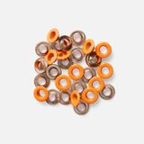 подробно 372538  Люверс Ose, S, оранжевый неон